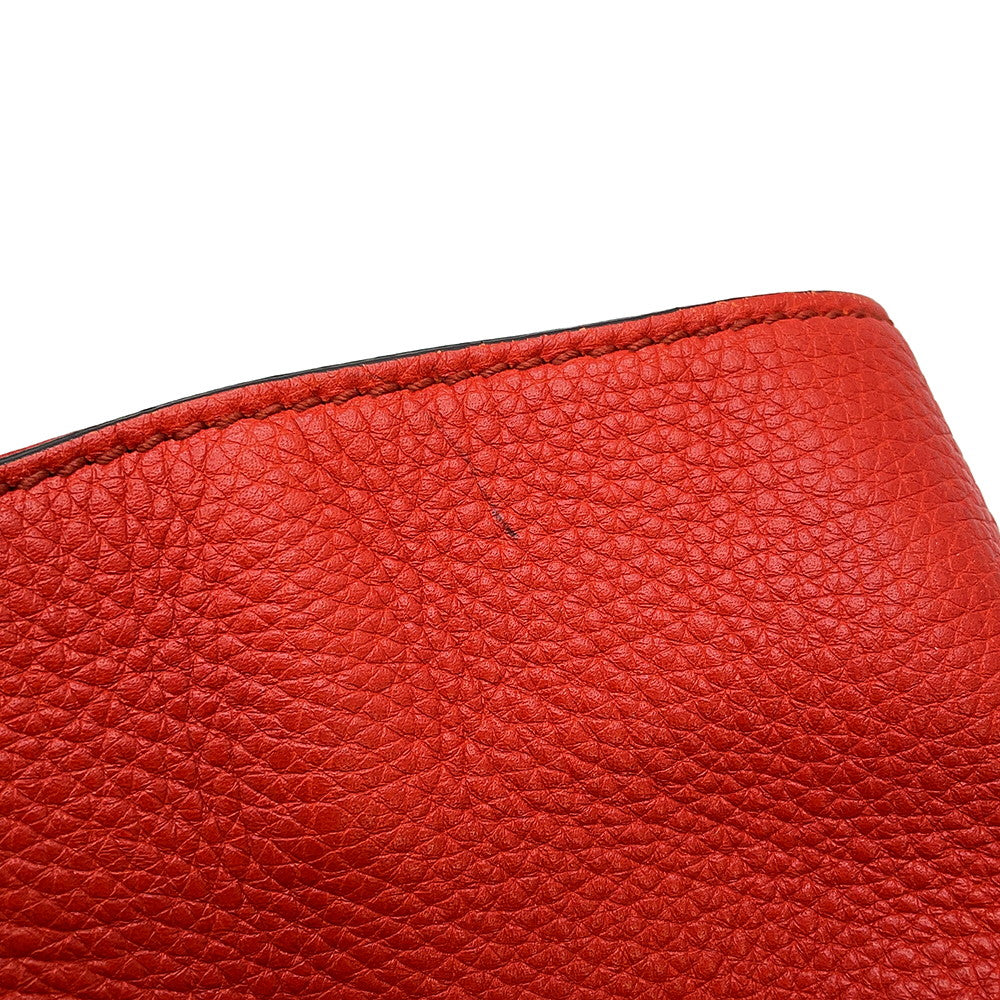 GUCCI Soho Interlocking G Orange282309 Leather