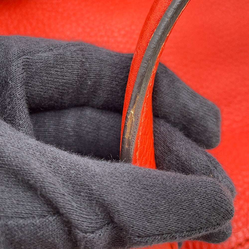 GUCCI Soho Interlocking G Orange282309 Leather