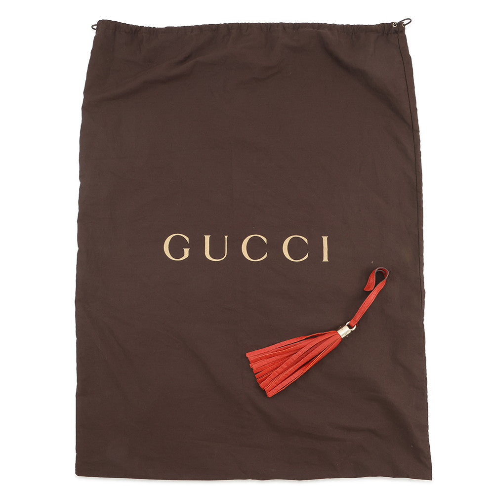 GUCCI Soho Interlocking G Orange282309 Leather