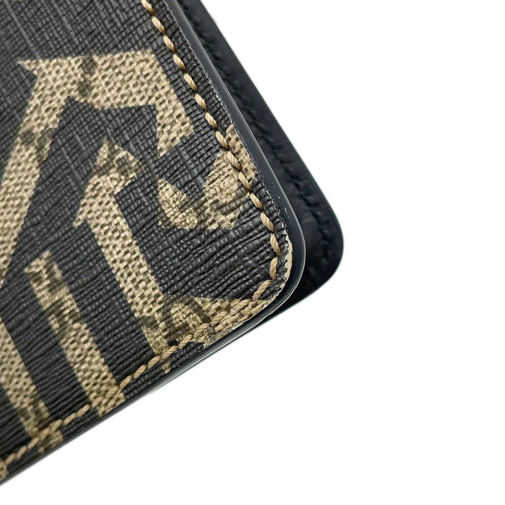 GUCCI Cherie B Clutch Bag Black/Multicolor433665 GG Kaleido Leather