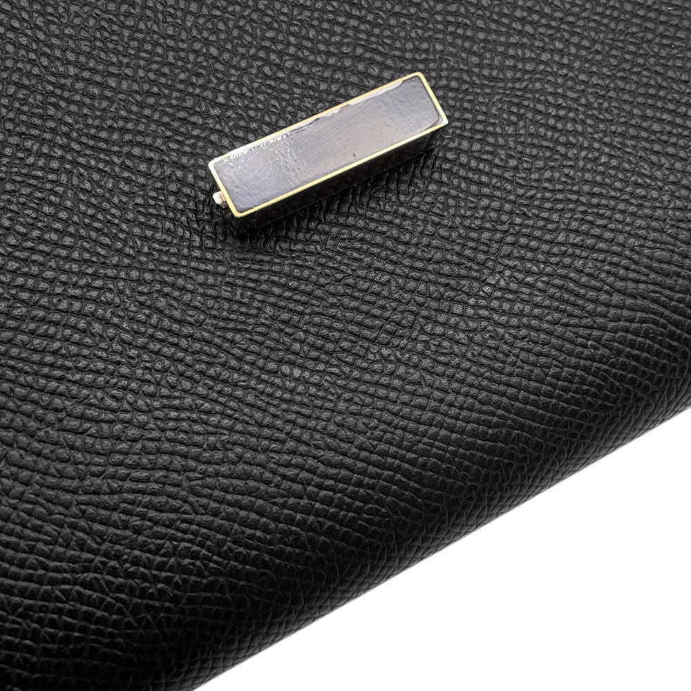 HERMES Chaine d'Ancre Too Go Black Epsom