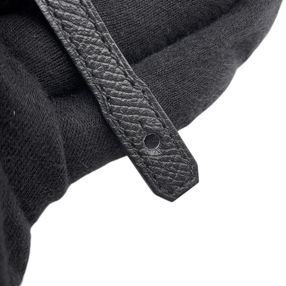 HERMES Chaine d'Ancre Too Go Black Epsom
