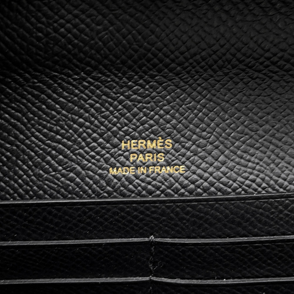 HERMES Chaine d'Ancre Too Go Black Epsom