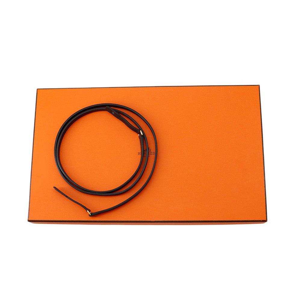 HERMES Chaine d'Ancre Too Go Black Epsom