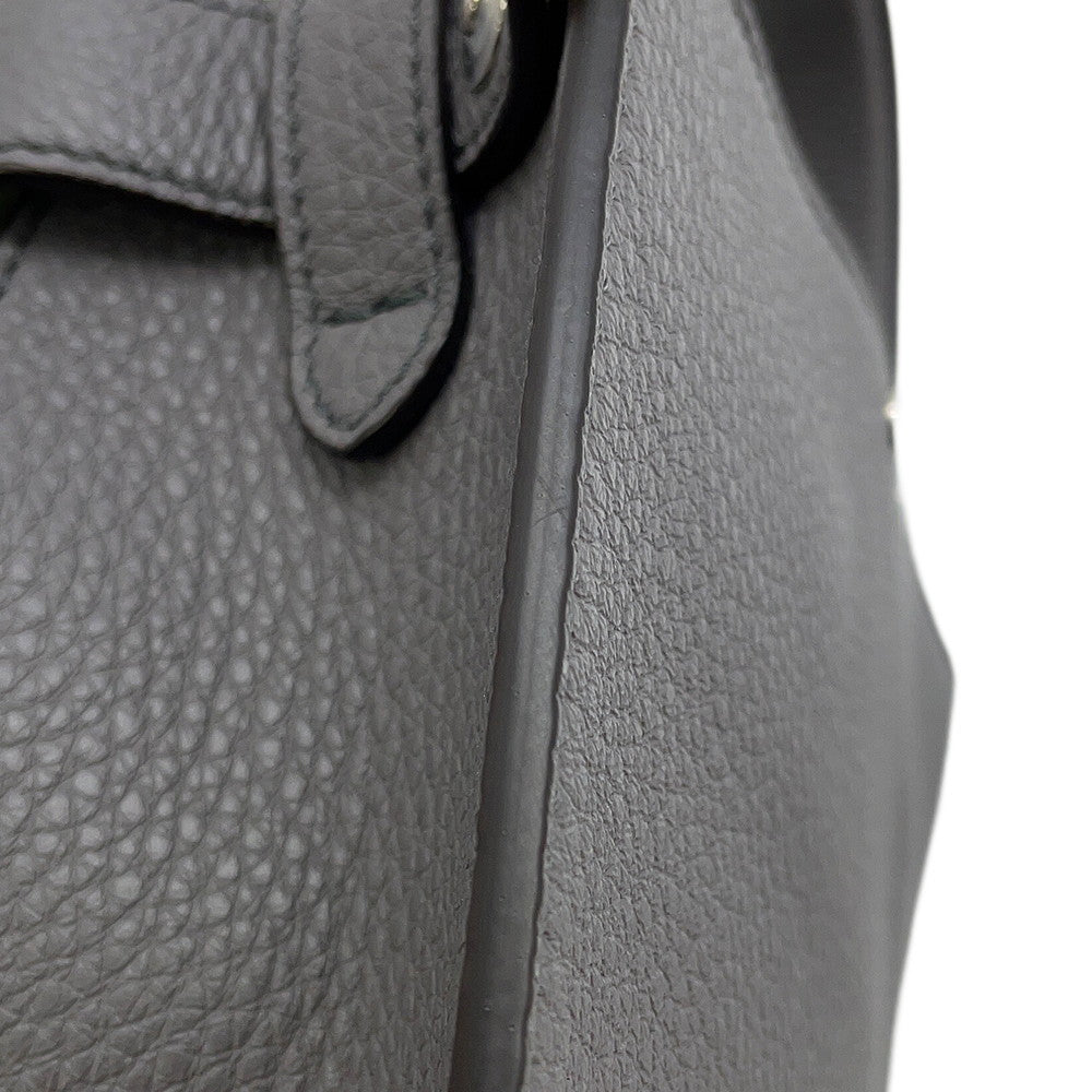 FENDI Peekaboo X-Lite Gray7VA611 Leather Size Small