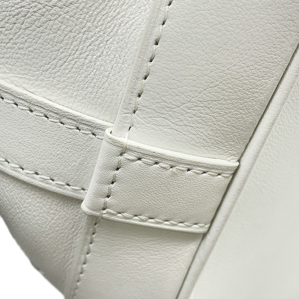 LOUIS VUITTON LV Broderie Anglaise Noe 2022 Stainless Steel BlancM20740 Calf Leather Monogram Size PM