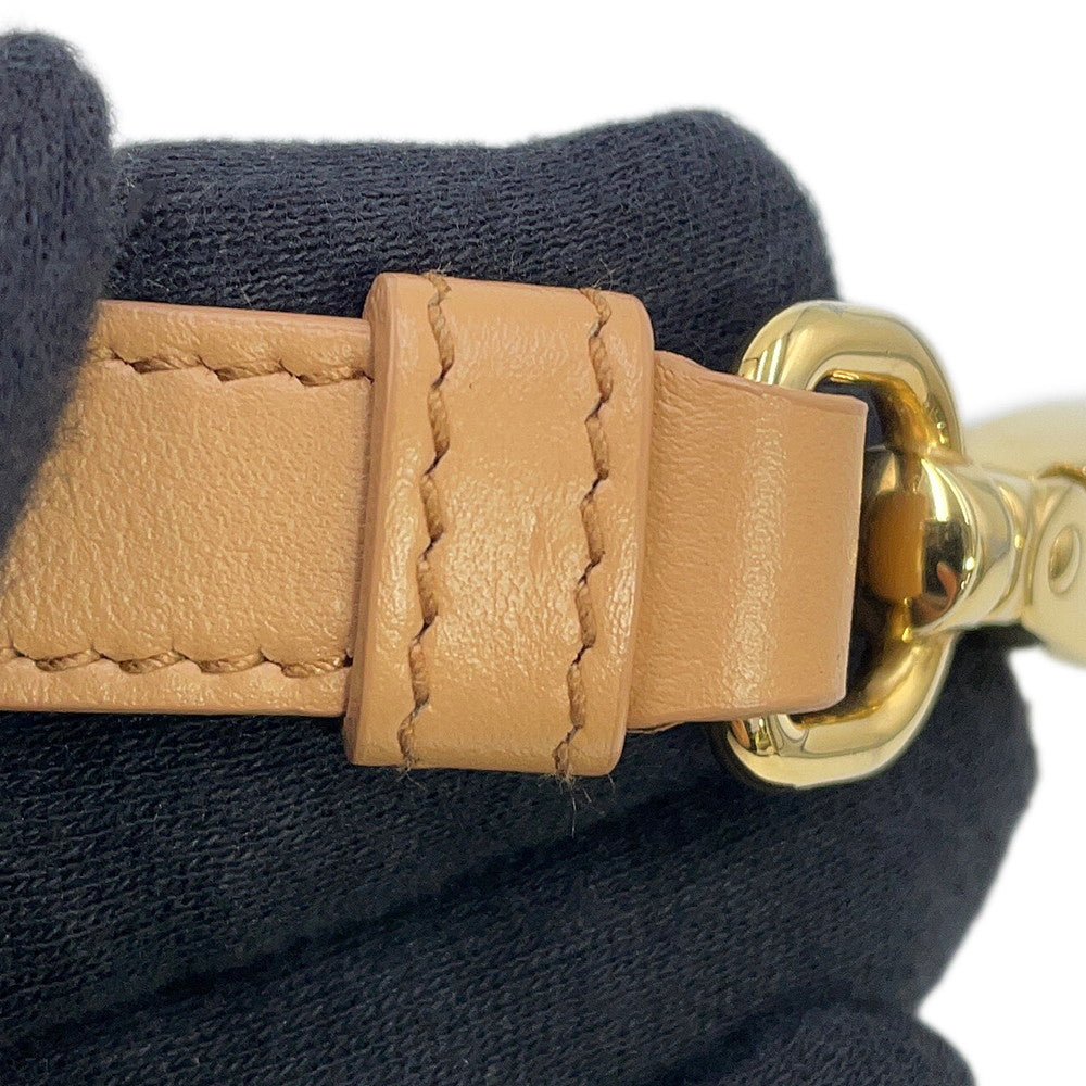 PRADA Arke Bag Beige1BC194_2EC9_F03KL_V_OOO Shearling Leather Size Small