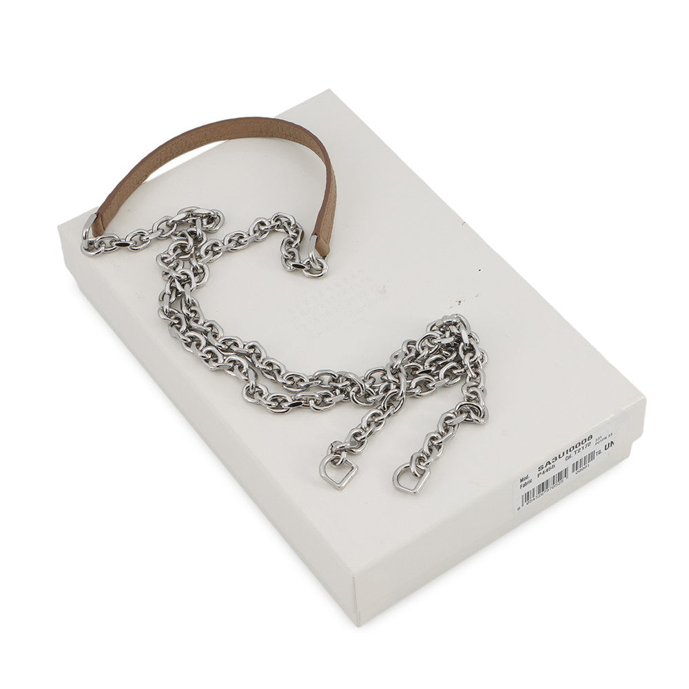 Maison Margiela Maison Margiela 4 Stitch Chain Wallet BeigeSA3UI0008P4455T2172 Leather