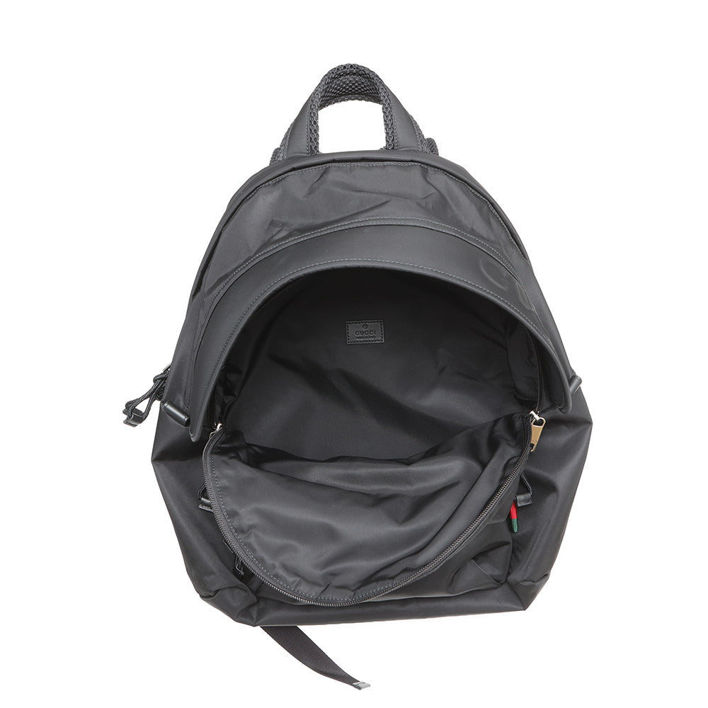 GUCCI Cherie line Backpack Black800265 Nylon Leather