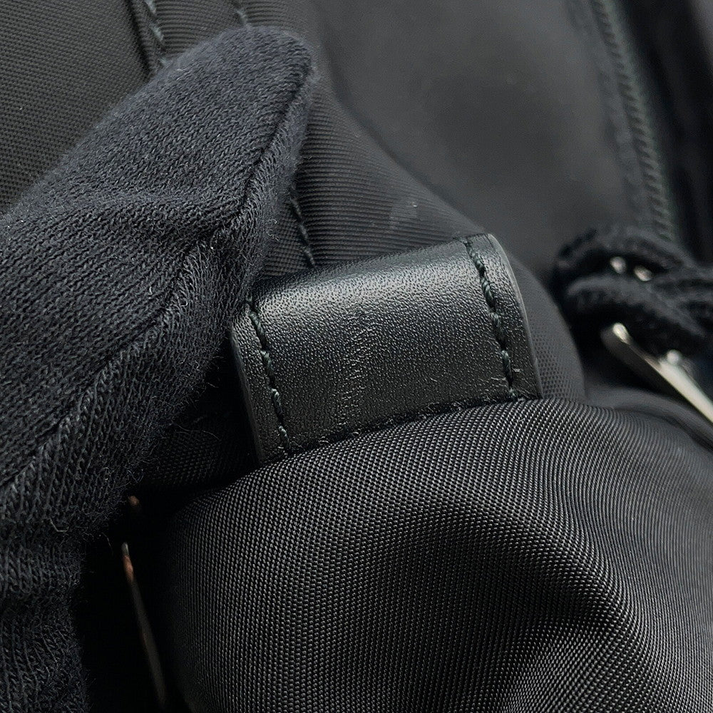 GUCCI Cherie line Backpack Black800265 Nylon Leather