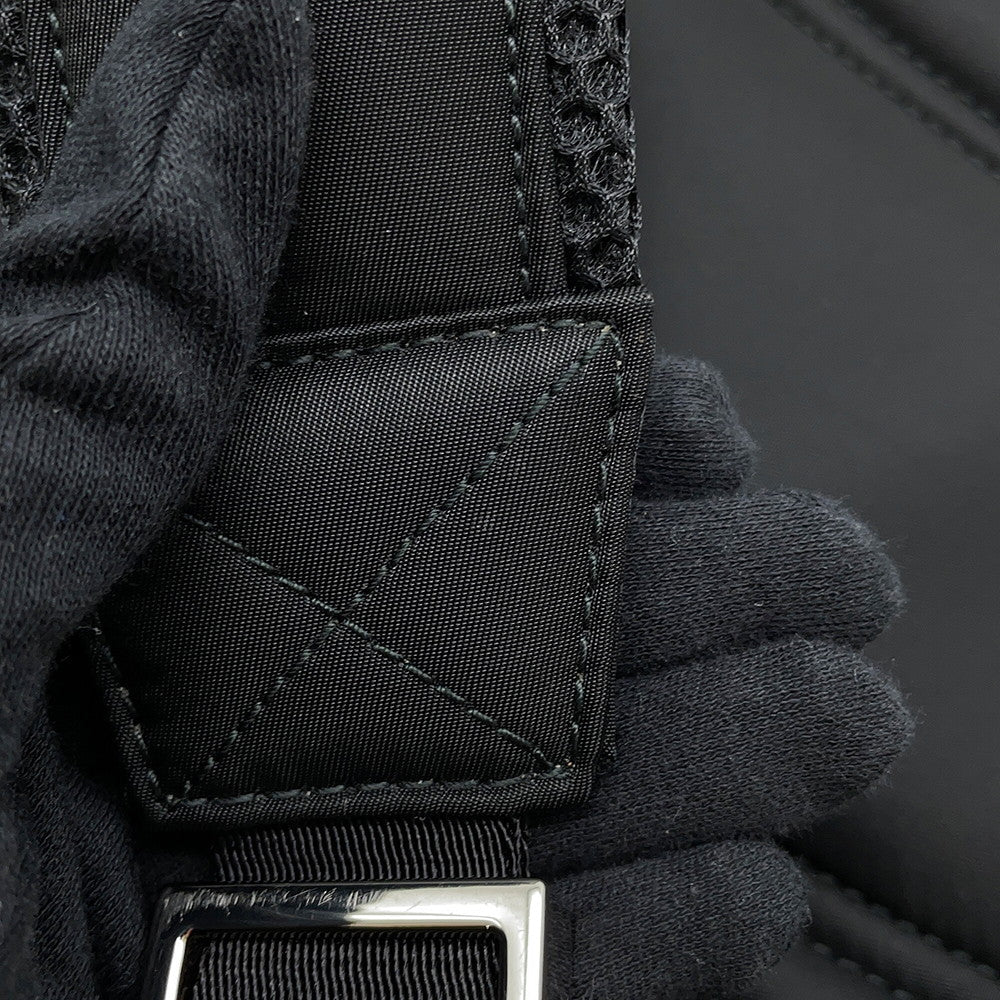 GUCCI Cherie line Backpack Black800265 Nylon Leather