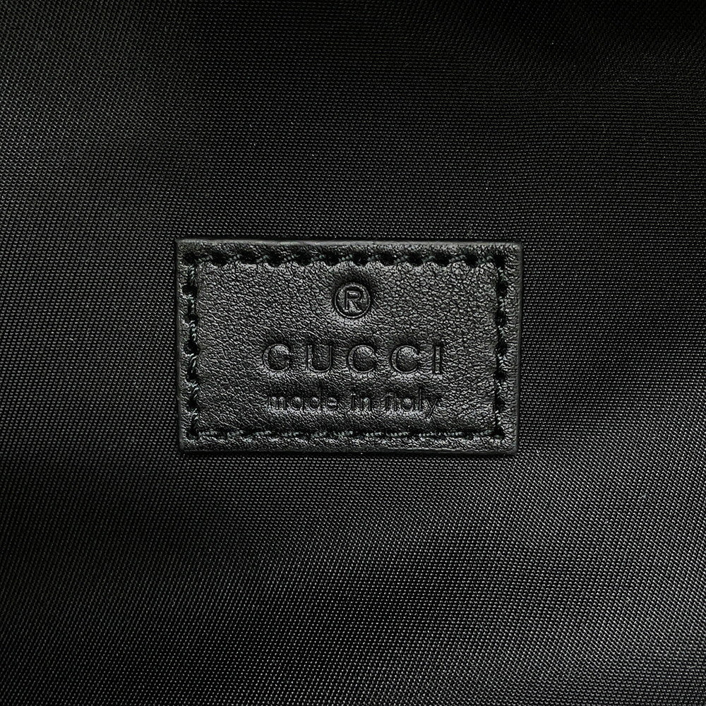 GUCCI Cherie line Backpack Black800265 Nylon Leather