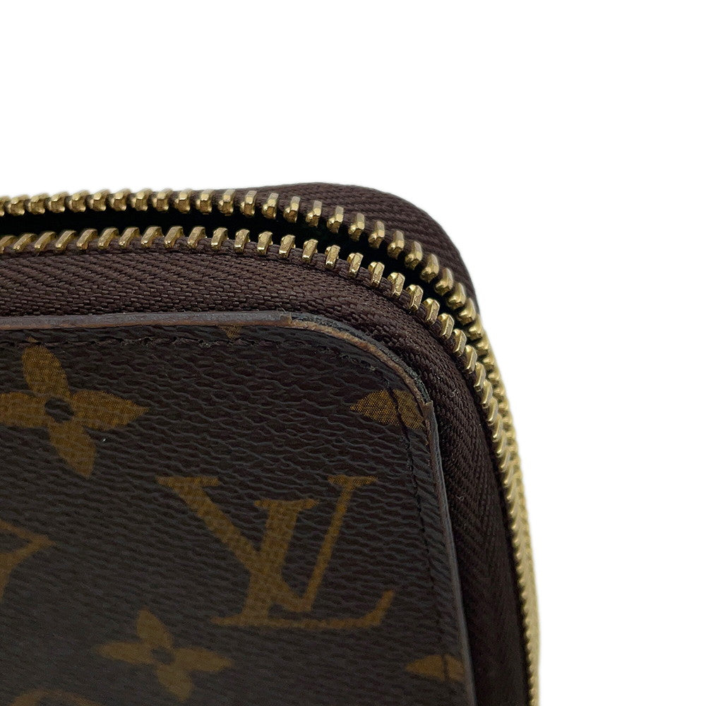 LOUIS VUITTON Zippy Wallet Animogram Nicolas Ghesquière Rabbit Brown/GreenM83689 Monogram/Patent Leather