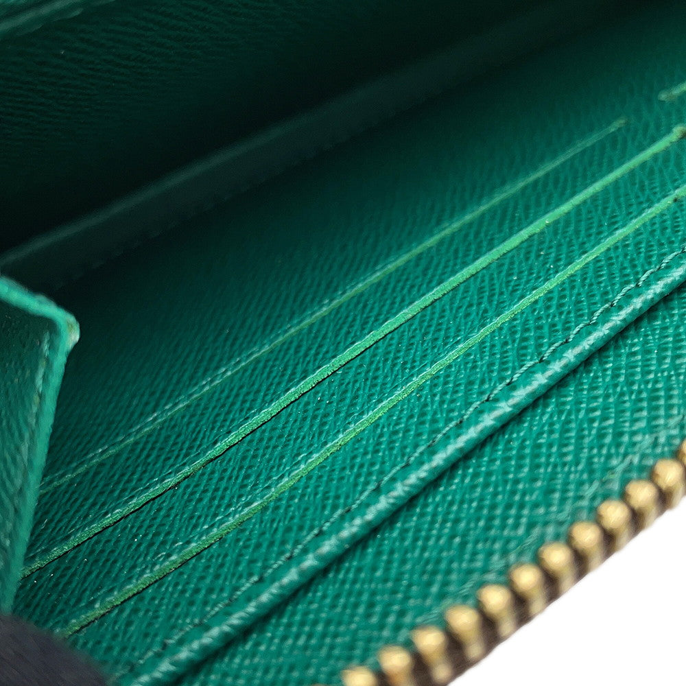 LOUIS VUITTON Zippy Wallet Animogram Nicolas Ghesquière Rabbit Brown/GreenM83689 Monogram/Patent Leather