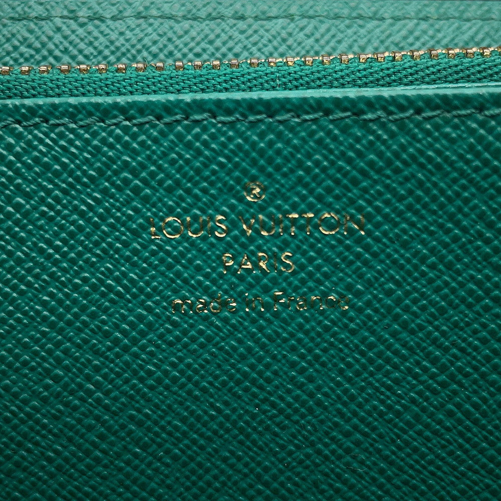 LOUIS VUITTON Zippy Wallet Animogram Nicolas Ghesquière Rabbit Brown/GreenM83689 Monogram/Patent Leather
