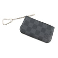 LOUIS VUITTON Pochette Cles NoirN60155 Damier Graphite