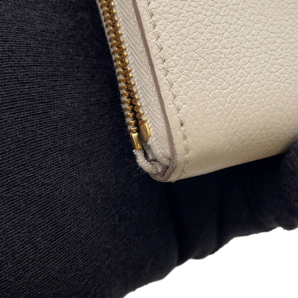 HERMES Zip Ungo Card Case Beton Evercolor