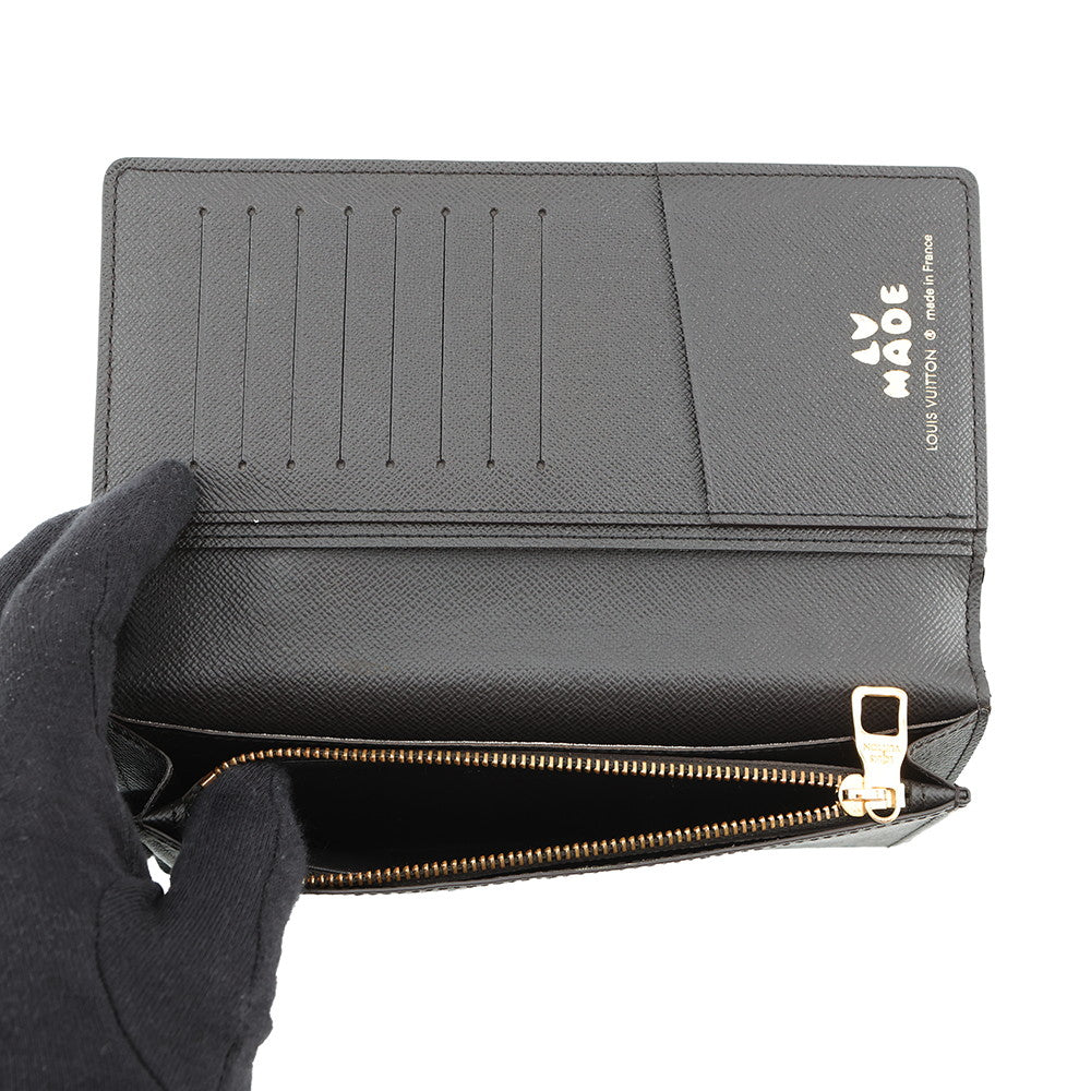 LOUIS VUITTON Portefeuille Brazza BrownM81008 Monogram stripe