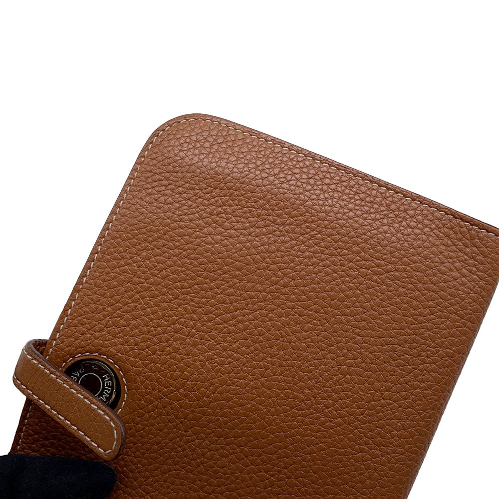 HERMES Dogon Gold Togo Leather