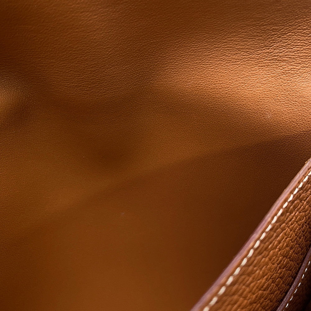 HERMES Dogon Gold Togo Leather
