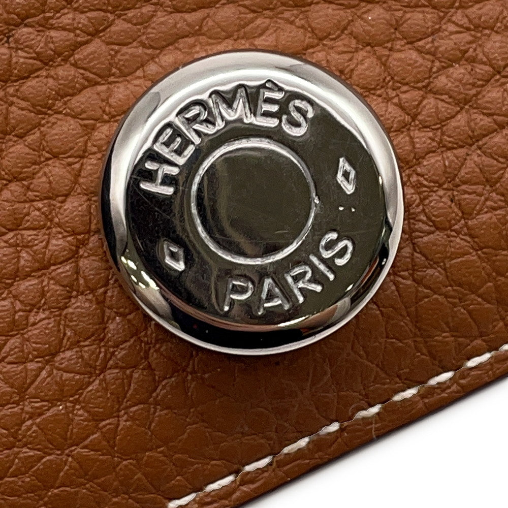 HERMES Dogon Gold Togo Leather