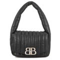 BALENCIAGA Monaco One Shoulder Bag Black787896 Leather Size Small