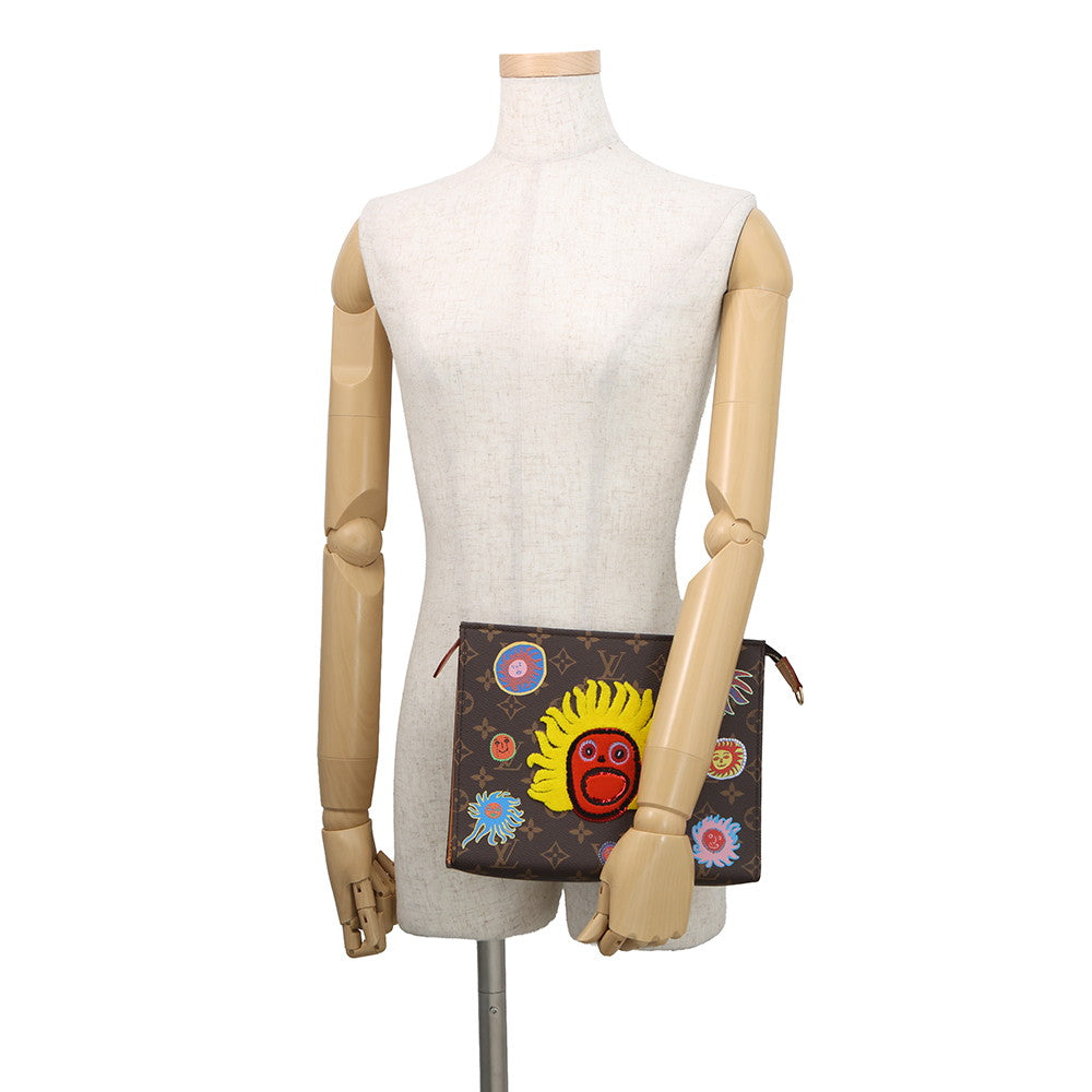 LOUIS VUITTON LVxYK Toiletry Pouch on Chain Brown/MulticolorM81982 Monogram