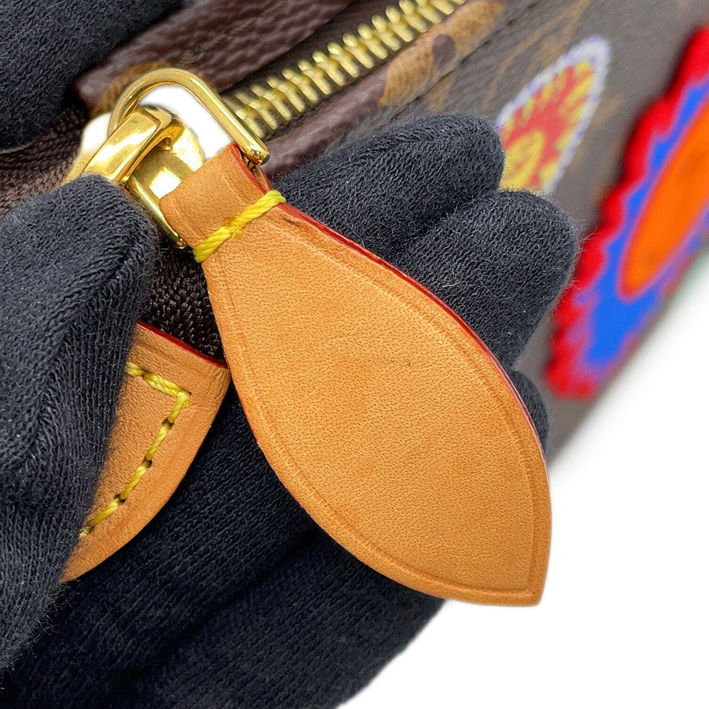 LOUIS VUITTON LVxYK Toiletry Pouch on Chain Brown/MulticolorM81982 Monogram