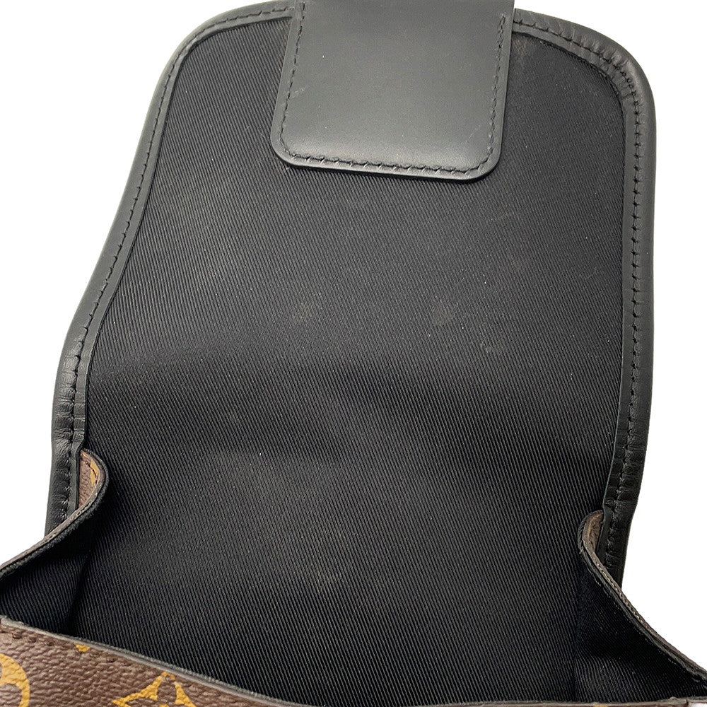 LOUIS VUITTON archie messenger NoirM46442 Monogram Macassar Canvas