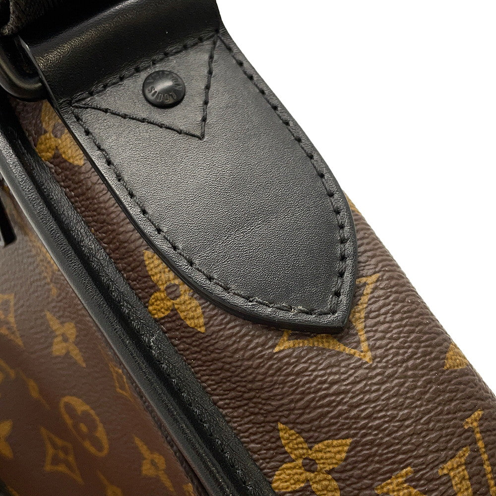 LOUIS VUITTON archie messenger NoirM46442 Monogram Macassar Canvas