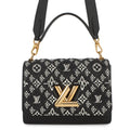 LOUIS VUITTON Twist NoirM57442 Monogram・Jacquard SINCE1854 Size MM