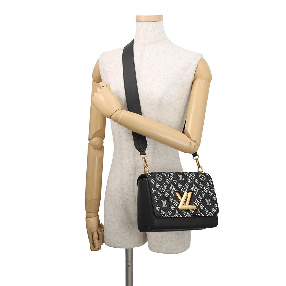 LOUIS VUITTON Twist NoirM57442 Monogram・Jacquard SINCE1854 Size MM