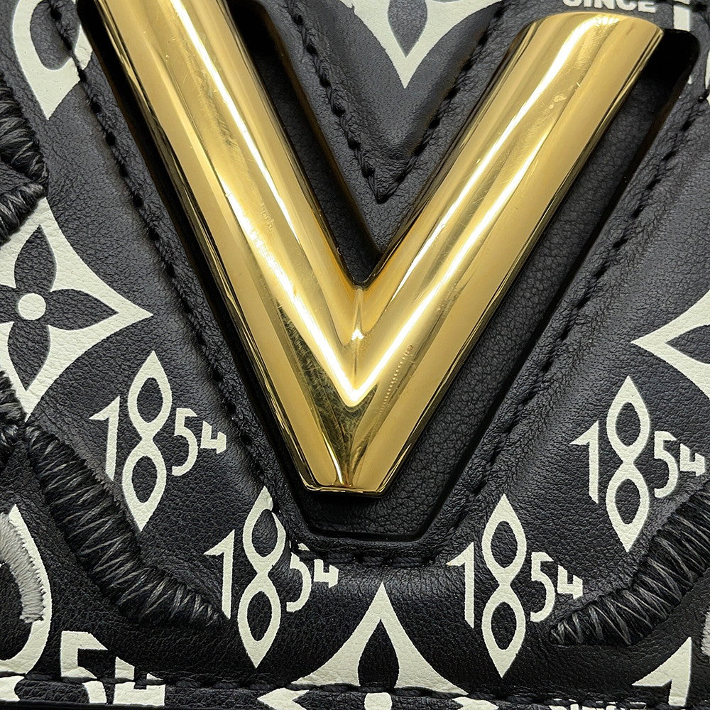 LOUIS VUITTON Twist NoirM57442 Monogram・Jacquard SINCE1854 Size MM