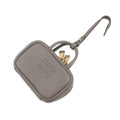 MIUMIU Bag Charm Micro Bag Gray5NR036_2F8W_F0572 Leather Size micro
