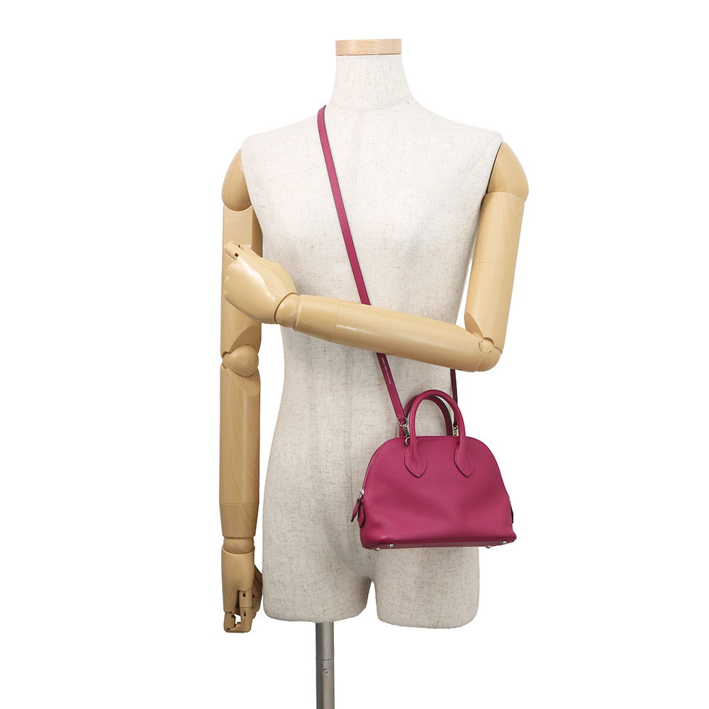 HERMES Bolide 1923 Rose Purple Evercolor Size Mini