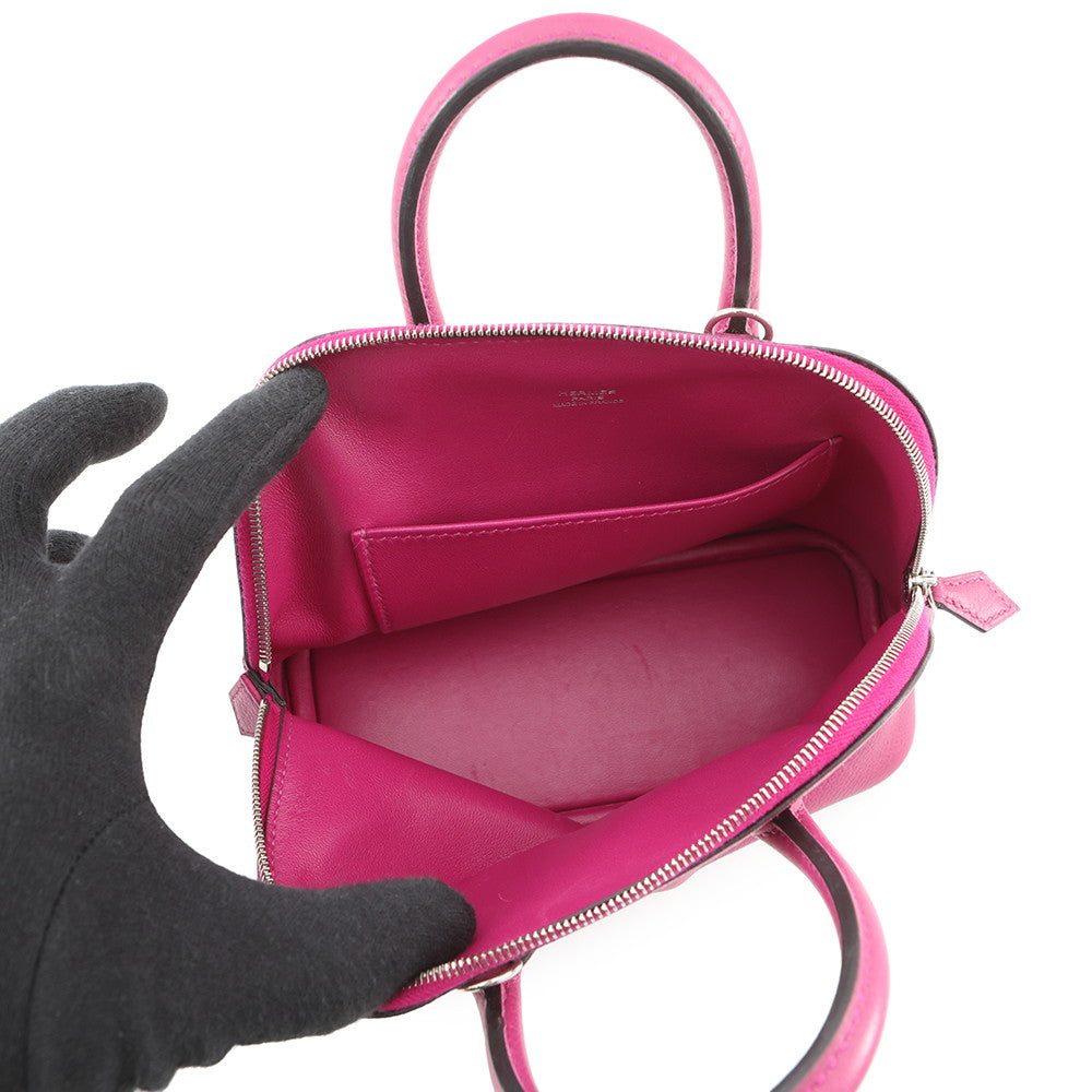HERMES Bolide 1923 Rose Purple Evercolor Size Mini