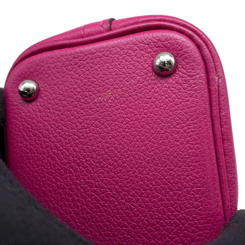 HERMES Bolide 1923 Rose Purple Evercolor Size Mini
