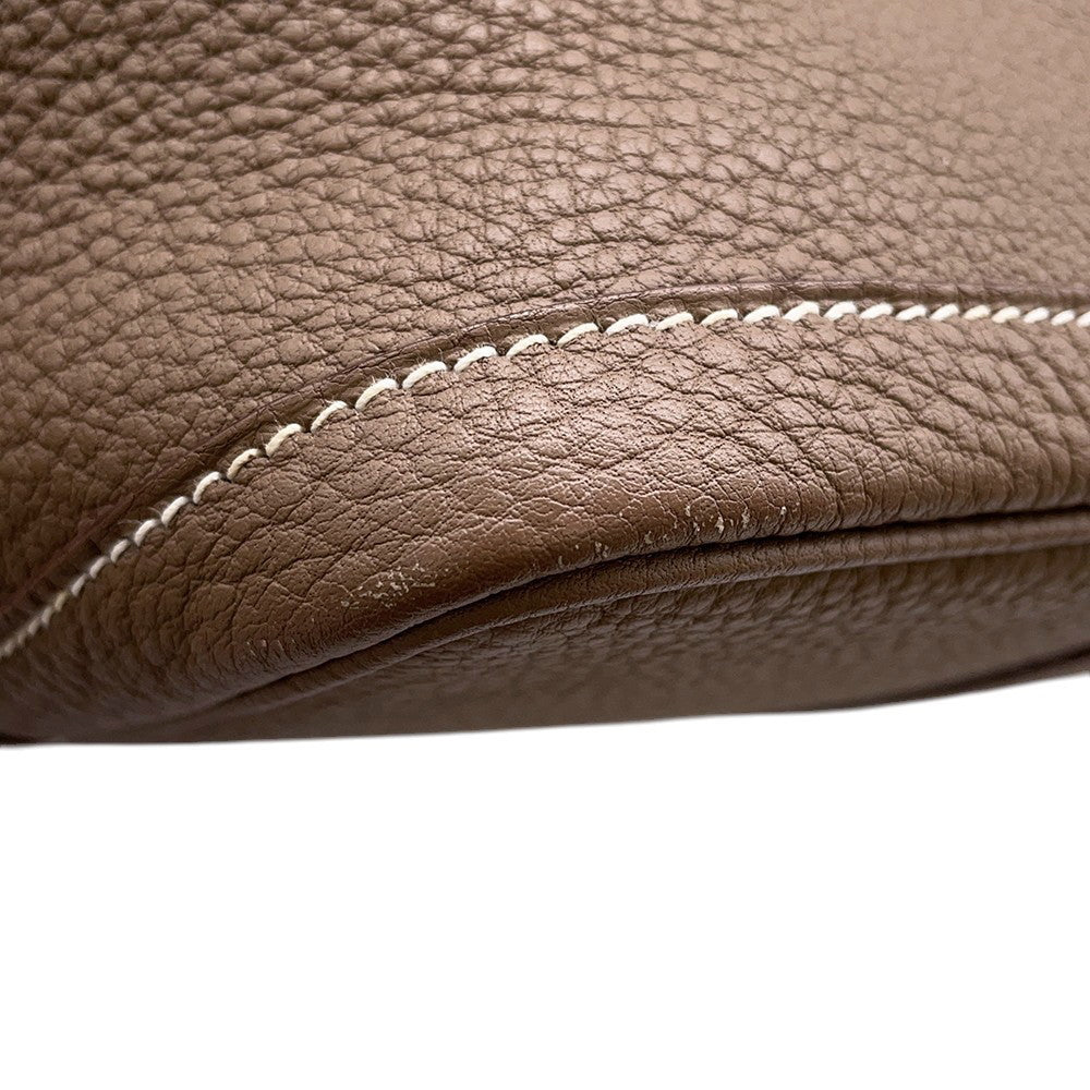 HERMES Garden Party Etoupe Negonda Leather Size PM