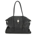 Givenchy Antigona Padlock Soft Tote Bag BlackBK508DK154-001 Leather Size Large
