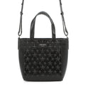 JIMMY CHOO Pegasus 2-way Tote Bag Black Patent Leather Size Mini
