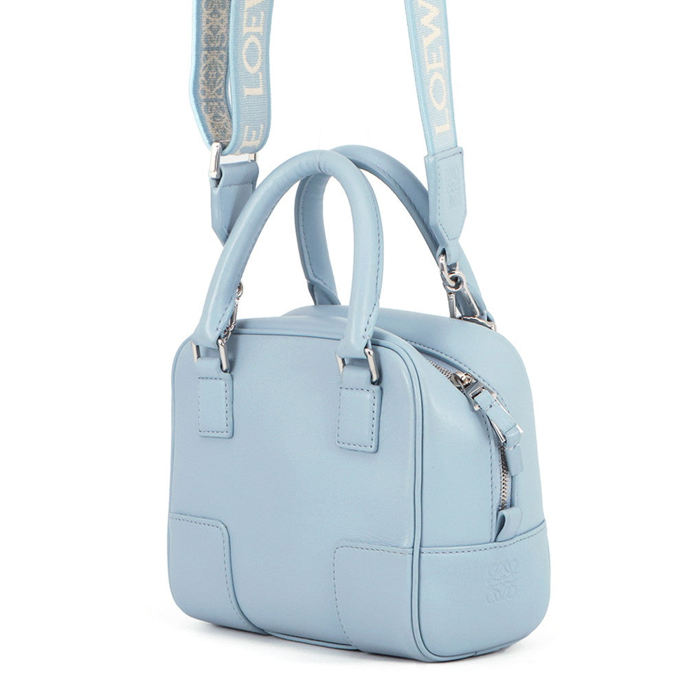 LOEWE Amazona Shoulder Bag Dusty blueA039N21X01 Calf Leather Size 16