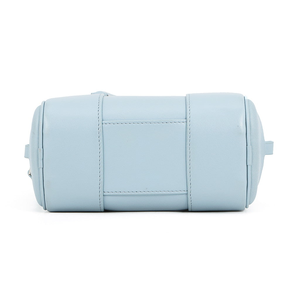 LOEWE Amazona Shoulder Bag Dusty blueA039N21X01 Calf Leather Size 16