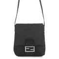 FENDI Zucchino mamma bucket Black8BT075 Canvas