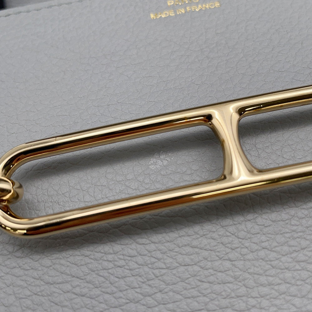 HERMES Roulis slim Gris Mouette Evercolor