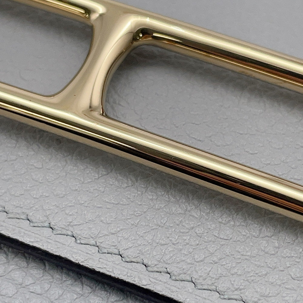 HERMES Roulis slim Gris Mouette Evercolor