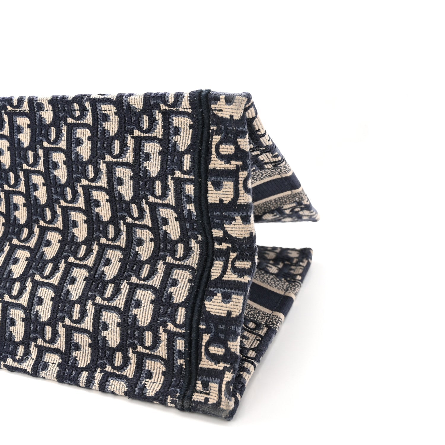 Oblique Medium Book Tote Blue Multicolor