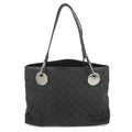 GUCCI GG Canvas Handbag Black120837 GG Canvas