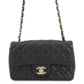 CHANEL Mini Materasse Chain Shoulder BlackA69900 Lambskin Size 20