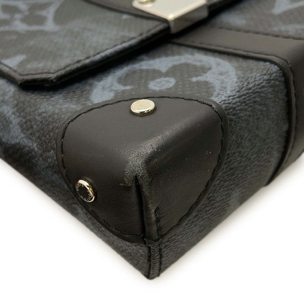 LOUIS VUITTON Trunk Messenger Virgil Abloh NoirM57271 Monogram / pastel Size PM