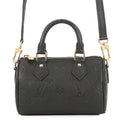 LOUIS VUITTON Nano Speedy NoirM82450 Monogram Empreinte Leather